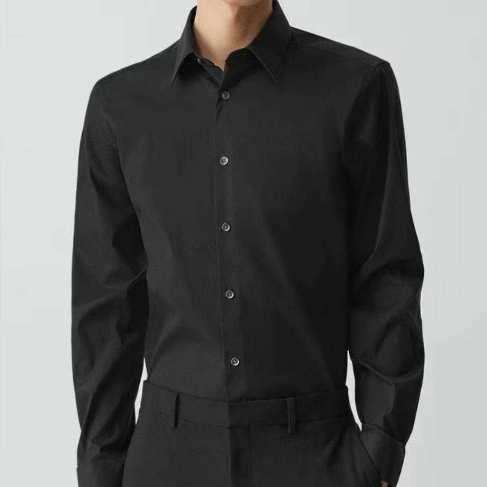 Theory Sylvain Shirt in Good Cotton